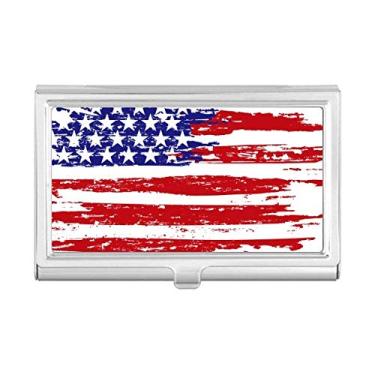 Imagem de Carteira de bolso com bandeira dos Estados Unidos e listras para aerografia de estrelas e listras