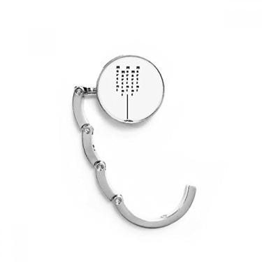 Imagem de Martini com gancho de mesa para copo e extensão de fecho decorativo dobrável