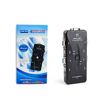 Imagem de Diversos KVM 4 Portas Preto Manual