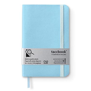 Imagem de Caderneta Quadriculada taccbook® Azul (pastel) 9x14 Flex