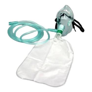 Imagem de Máscara De Oxigênio Alta Concentração Não Reinalante Adulto