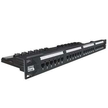 Imagem de PATCH PANEL CAT.6 24 PORTAS T568A/B 35050439 - FURUKAWA SOHO PLUS