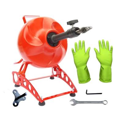 Imagem de Máquina desentupidora Rotomaster Manual 12 metros com Base