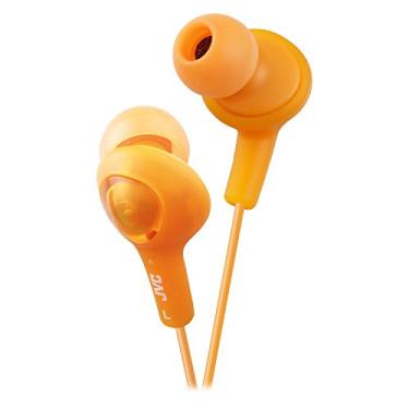 Imagem de JVC Fones de ouvido intra-auriculares HAFX5D Gumy Plus (laranja)