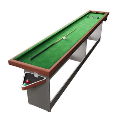 Imagem de Mesa De Bilhar Para Adultos, Mesa De Prática De Sinuca Em Miniatura, Mesa De Treinamento De Sinuca, Para Sala De Estar, Tiros De Prática (Color : Style2, Size : 2.41x0.54m/7.9x1.77ft)