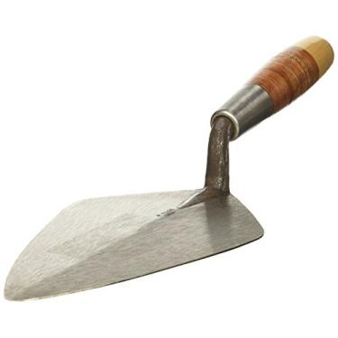 Imagem de Kraft Tool RO312-9 Colher de tijolo London de 23 cm de largura com alça de couro