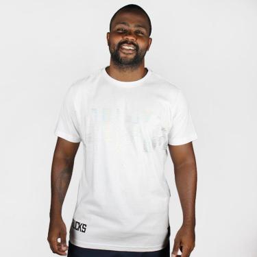 Imagem de Camiseta NBA Eletric Lines Branco-Masculino