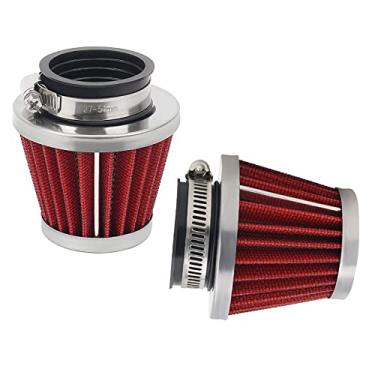 Imagem de AWSZH Filtro de ar universal de motocicleta de 42 mm para Kawasaki Suzuki Yamaha PZ24 PZ30 Carburador Ciclomotor Roketa Taotao para GY6 125CC 150CC 200CC 250CC Dirt Bike ATV Quad Scooter Go Kart (2