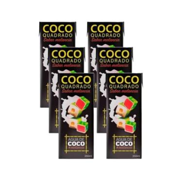 Imagem de Água de Coco Quadrado 27unx200ml Melancia