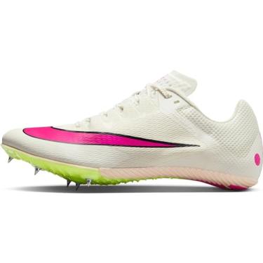 Imagem de Nike Rival Sprint Track & Field Sprinting Spikes (DC8753-101, Sail/Light Lemon Twist/Goiaba Ice/Fierce Pink) Tamanho 14