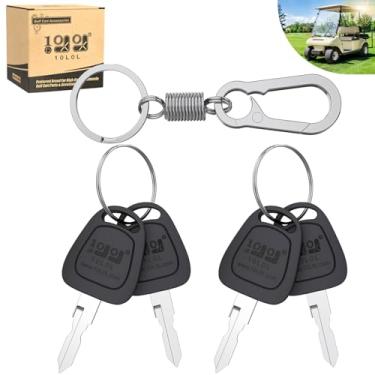 Imagem de 10L0L Pacote com 4 chaves de carrinho de golfe para carro de clube DS 1982 acima e precedente de carro de clube de 2004-acima, OEM: 1012505