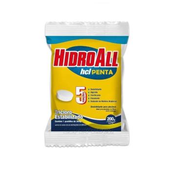 Imagem de Pastilhas de Cloro Estabilizado HCL Penta 200G Hidroall