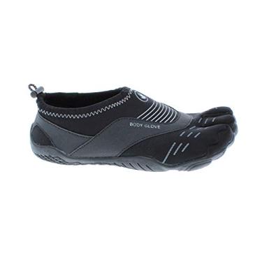 Imagem de Body Glove Sapatos aquáticos masculinos | Sapatos aquáticos masculinos 3T Cinch - Sapatos de praia masculinos duráveis de secagem rápida Sapatos de natação sapatos aquáticos sem cadarço, Preto/preto,