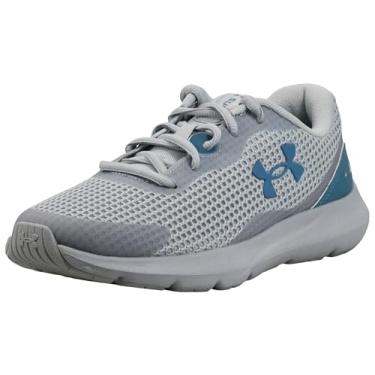 Imagem de Under Armour Tênis de corrida feminino Surge 3, Cinza halo/cinza halo/água parada, 39