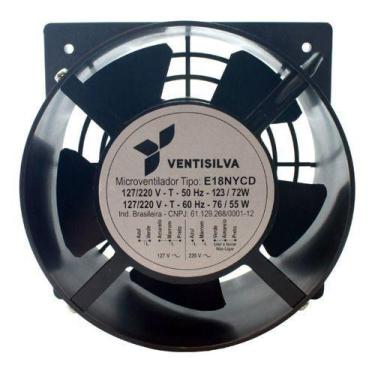 Imagem de Micro Ventilador Cooler Ventoinha 186x186x102mm E18ny Bivolt - Ventisi