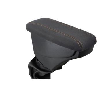 Imagem de Apoio de Braço Volkswagen T-Cross - GPI, tecido grafite cost. laranja