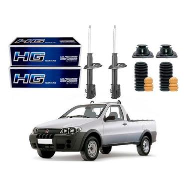 Imagem de Kit Amortecedor Dianteiro Strada 1.4 2005 A 2010 - Nakata