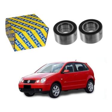 Imagem de Par Rolamento Dianteiro Polo 1.6 2003 A 2006 - SNR