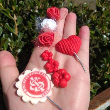 Imagem de Enfeite de Chimarrão - Kit Internacional - Chima Florido