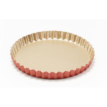 Imagem de Forma de Torta Número 03 c/ Fundo Removível - 23cm - Alumínio Antiader