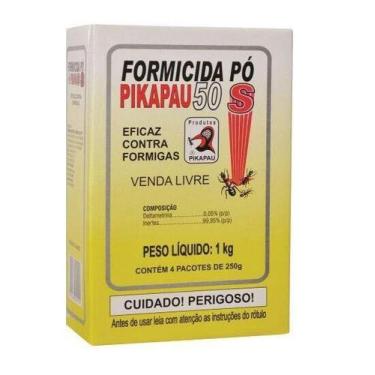 Imagem de Formicida Pikapau Em Pó Rosa