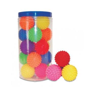 Imagem de Bola Cravo de Borracha Brinquedo para Pet 20 Pçs - J. Pet