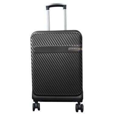 Imagem de Mala De Viagem Bordo em ABS Rodas De Giro 360 Polo King, Grafite