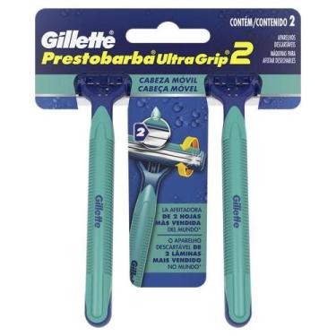 Imagem de Barbeador Gillette Prestobarba Ultragrip 2 Unidades