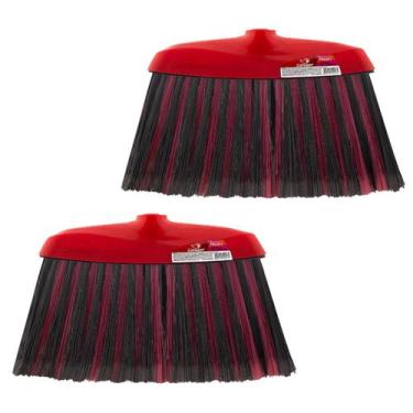 Imagem de Kit 2 Unidades VASSOURA Madri SEM CABO Condor Multiuso com Cerdas Sint