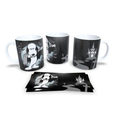 Imagem de Canecas de Porcelana Personalizadas Halloween 2 - Estampa Sublimada, M