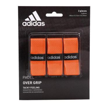 Imagem de Overgrip Adidas Beach Tennis e Padel - Pack com 3 unidades, Laranja