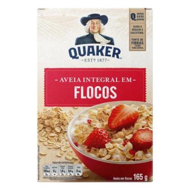 Imagem de Aveia Integral em Flocos Quaker 165g, 165g