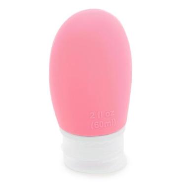 Imagem de Frasco Reutilizável para Viagens de Silicone Rosa 60ml Lyor, 4902