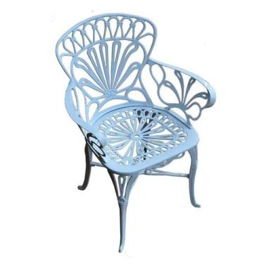 Imagem de Cadeira para Mesa de Jardim Piscina em Alumínio Fundido - Nossa Kasa M