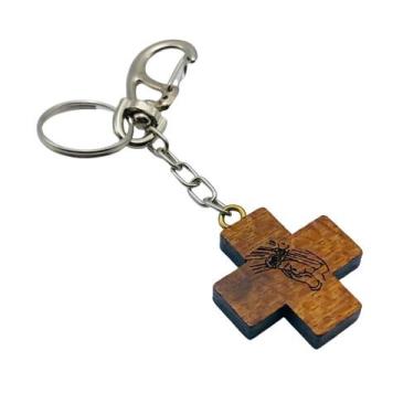 Imagem de Chaveiro Cruz de Nossa Senhora de La Salette - FORNECEDOR 11