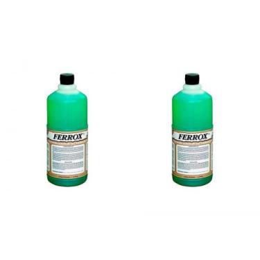 Imagem de Kit C/2 - Removedor Ferrugem Ferrox 1000 Ml
