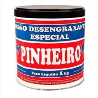 Imagem de Sabão desengraxante em pasta 1kg pinheiro