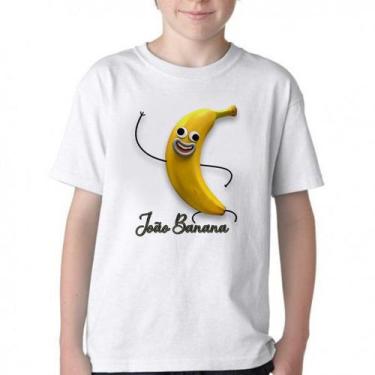 Imagem de Camiseta Infantil ou adulto João Banana Blusa Criança todos tamanhos -