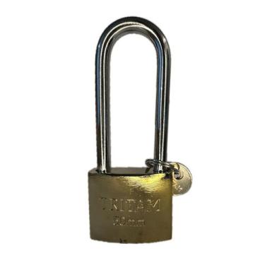 Imagem de Cadeado grande Alongado 50x125 mm Haste Longa 3 chaves - sem marca