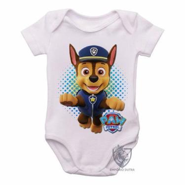 Imagem de body nenê criança roupa bebê  Patrulha Canina Chase - Empório Dutra, M