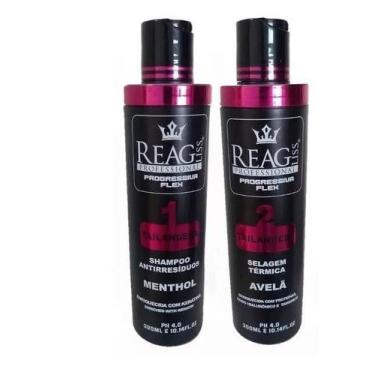Imagem de Kit selagem térmica Tailandesa 300ml - REAG LISS