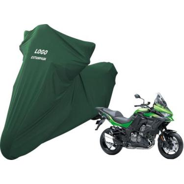 Imagem de Capa Protetora Para Cobrir Moto Kawasaki Versys 1000 De Luxo - Mz, Ver