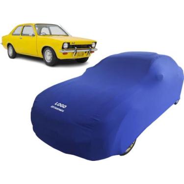 Imagem de Capa Carro Chevette Tubarão Veste Fácil Com Elástico - Mz, Azul