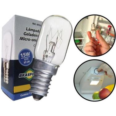 Imagem de Lâmpada Incandescente Branco Quente Para Refrigerador Fogão Micro-onda