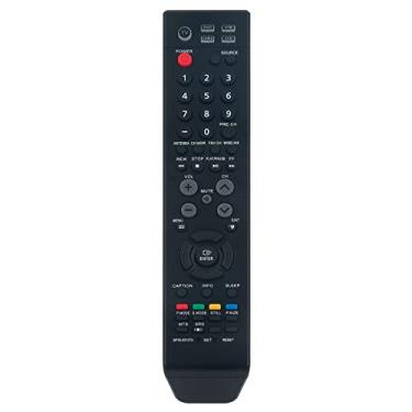 Imagem de Controle remoto de substituição BP59-00107A compatível com Samsung TV HL-S4266W HL-S4666W HLS4666WX/XAA HL-S4676S HL-S5066W HL-S5086W HLS5086WX/XAA HL-S5087W HLS5087WX/XXAA HL-S5 666W HL-S5686W