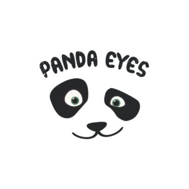 Imagem de Panda Notizbuch: Motiv Panda eyes