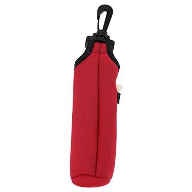 Imagem de Saco de Bola, Suporte de Saco de Bola Clipe Utilitário Bolsa Acessórios Esportivos Camisetas para Golfe (Vermelho)