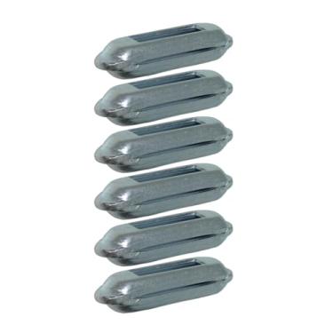 Imagem de SNAP-LOC E-Track Strap Link Acoplamento Cinch pacote com 6, amarração logística para picapes, caminhões, reboques