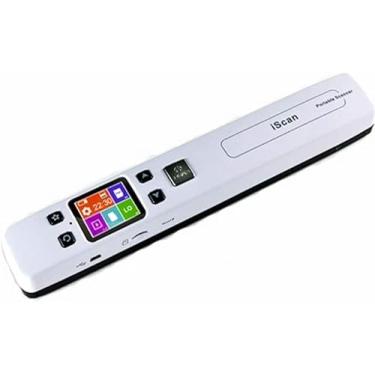 Imagem de Scanner portátil de fotos coloridas WiFi para documentos A4, cartão de visita, livros, recibos, imagens de até 1050 DPI, conecte o computador via cabo WiFi/USB embutido, não precisa de driver, não