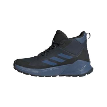Imagem de adidas Tênis de caminhada masculino Terrex Trailmaker 2.0 cano médio Gore-tex, Tinta Aurora/Aço Maravilha/Preto, 44